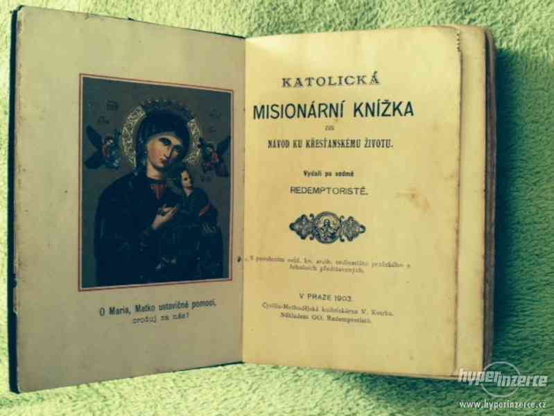 Krásná  misionární knížka z roku 1903 - foto 3