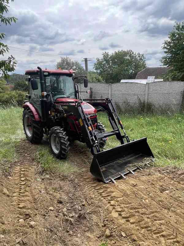 Traktor HANWO HWB 604C. Traktor 65 koni 48kW, čelný nakladač - foto 8