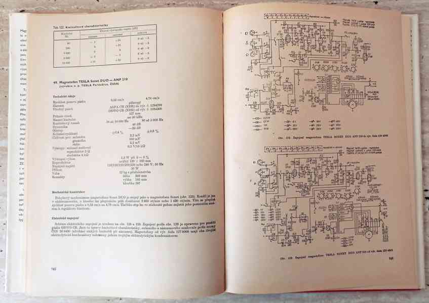 Knihy Magnetofony I, II, II. Schémata zapojení, informace  - foto 8