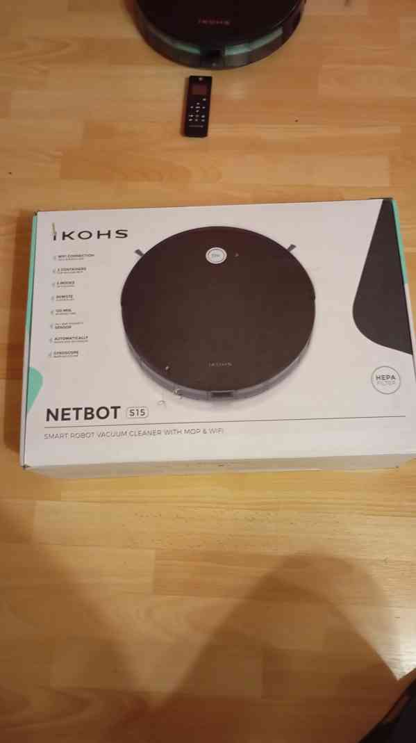 Prodám robotický vysavač IKOHS Netbot S15 - foto 7