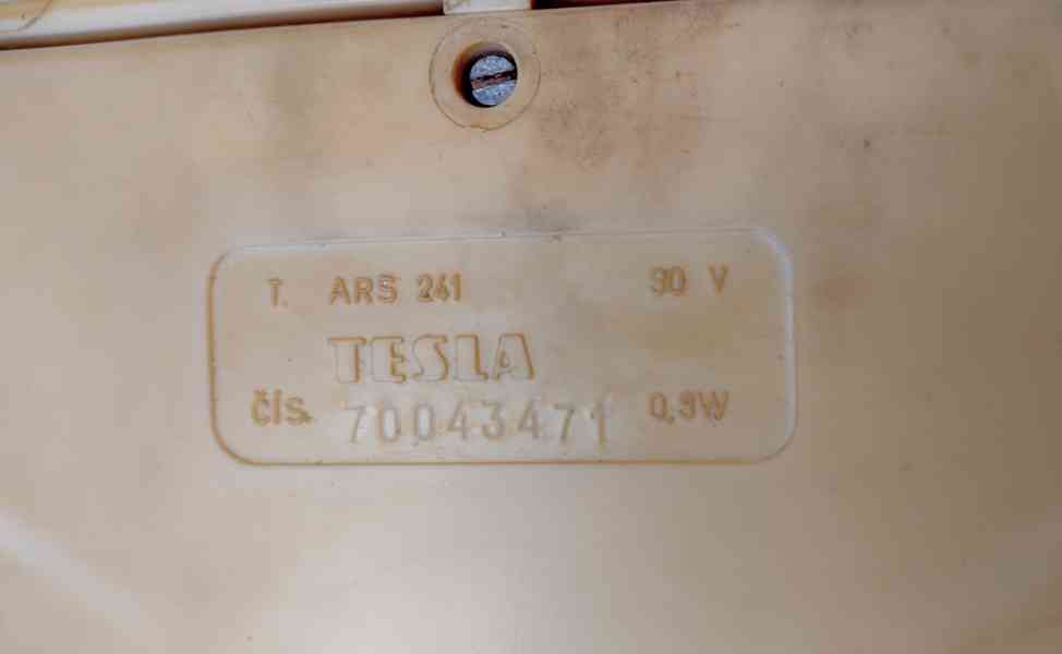 Reproduktor TESLA ARS241 - rozhlas po drátě - bílý - foto 3