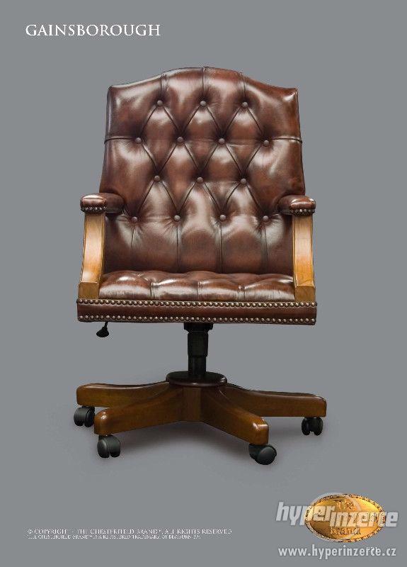 Chesterfield kancelářská židle Gainsborough - foto 3
