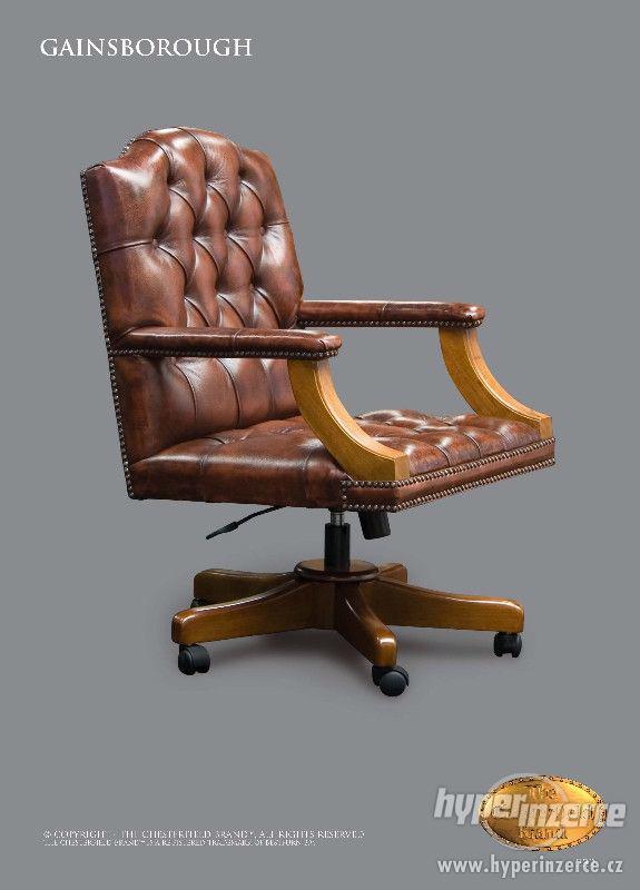 Chesterfield kancelářská židle Gainsborough - foto 4