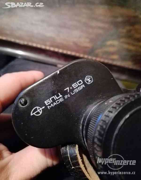 Ruský dalekohled BPC 7x50 USSR - foto 4