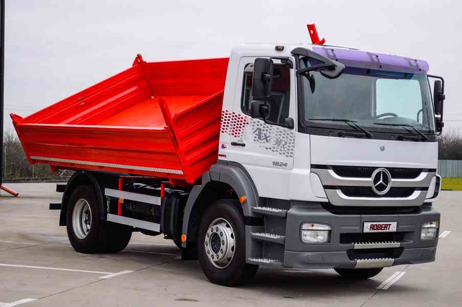 MERCEDES AXOR 1824 TŘÍSTRANNÝ SKLÁPĚČ // VYKLÁPĚČ - EURO4 - foto 80