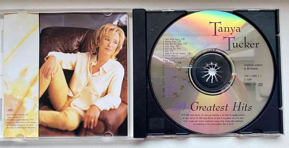 CD Tanya Tucker - 20 Greatest Hits - foto 2