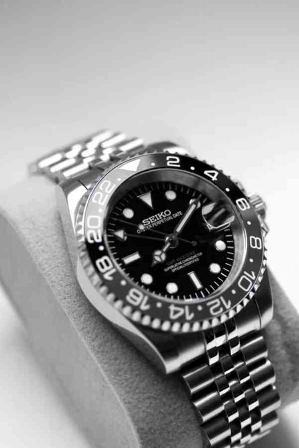 Hodinky SeikoMod GMT Master Black - foto 2