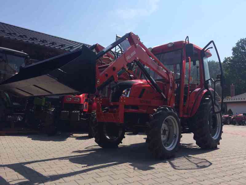 Traktor DongFeng 504 G3 s čelním nakladačem - foto 3