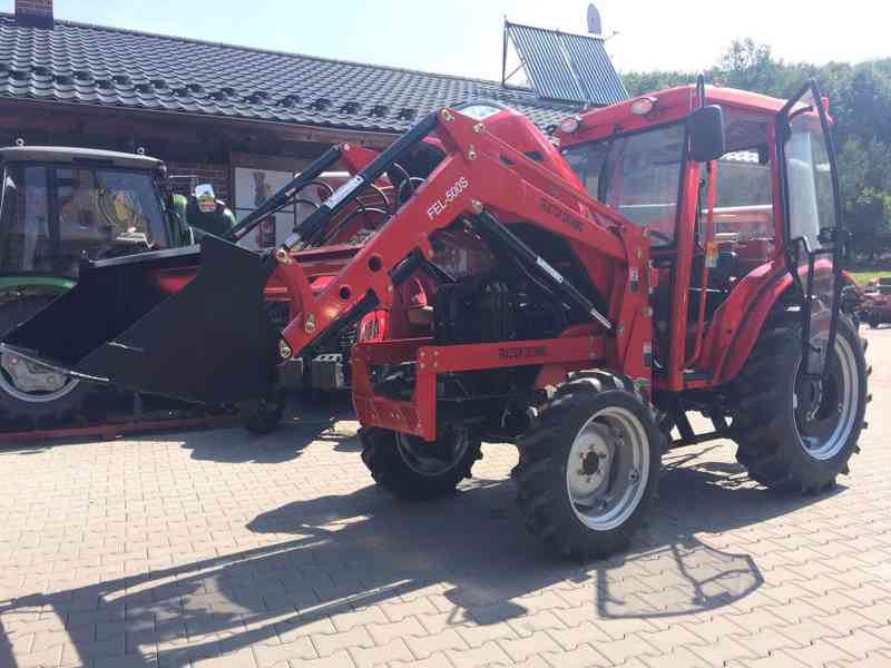 Traktor DongFeng 504 G3 s čelním nakladačem - foto 2