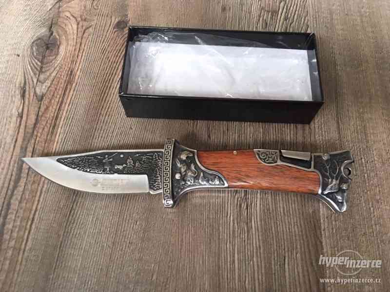 Myslivecký nůž Kandar 14,5cm čepel, zdobený - foto 1