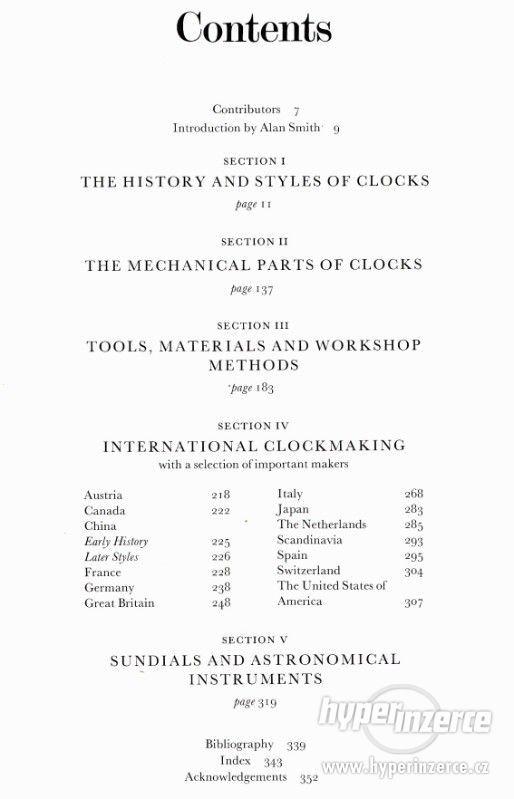 Kniha The International Dictionary of Clocks - staré hodiny - foto 5