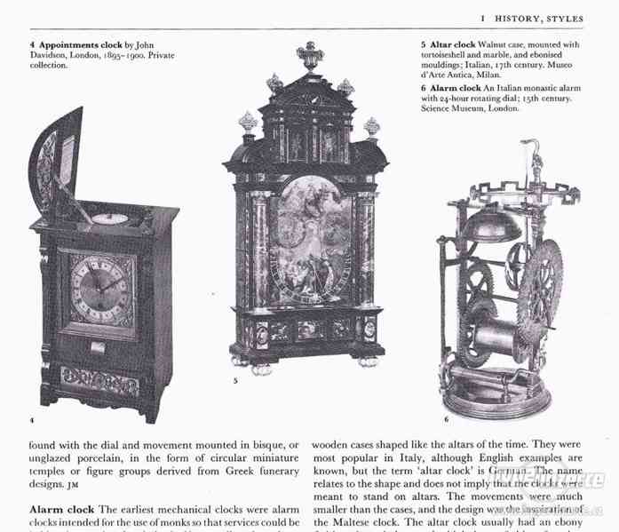 Kniha The International Dictionary of Clocks - staré hodiny - foto 6