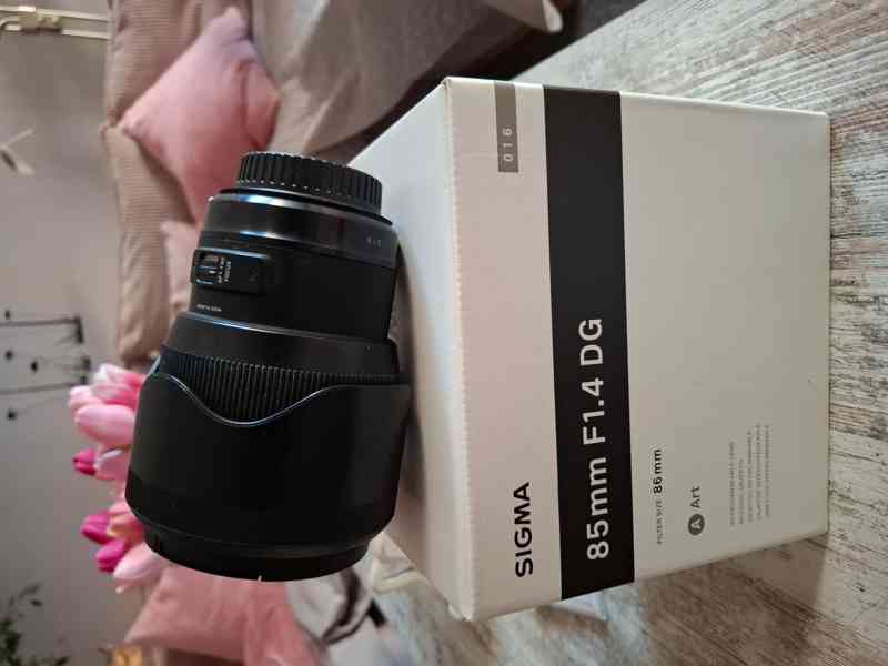 Prodám objektiv Sigma 85/1.4 DG HSM ART pro Canon - foto 2