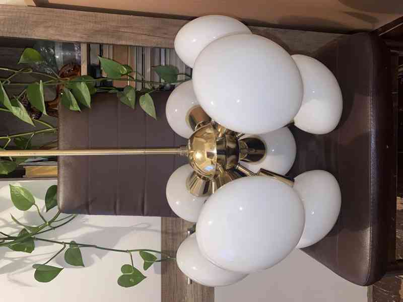 Retro lustr SPUTNIK, Kamenický Šenov 70.léta - foto 6