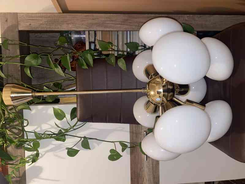 Retro lustr SPUTNIK, Kamenický Šenov 70.léta - foto 7