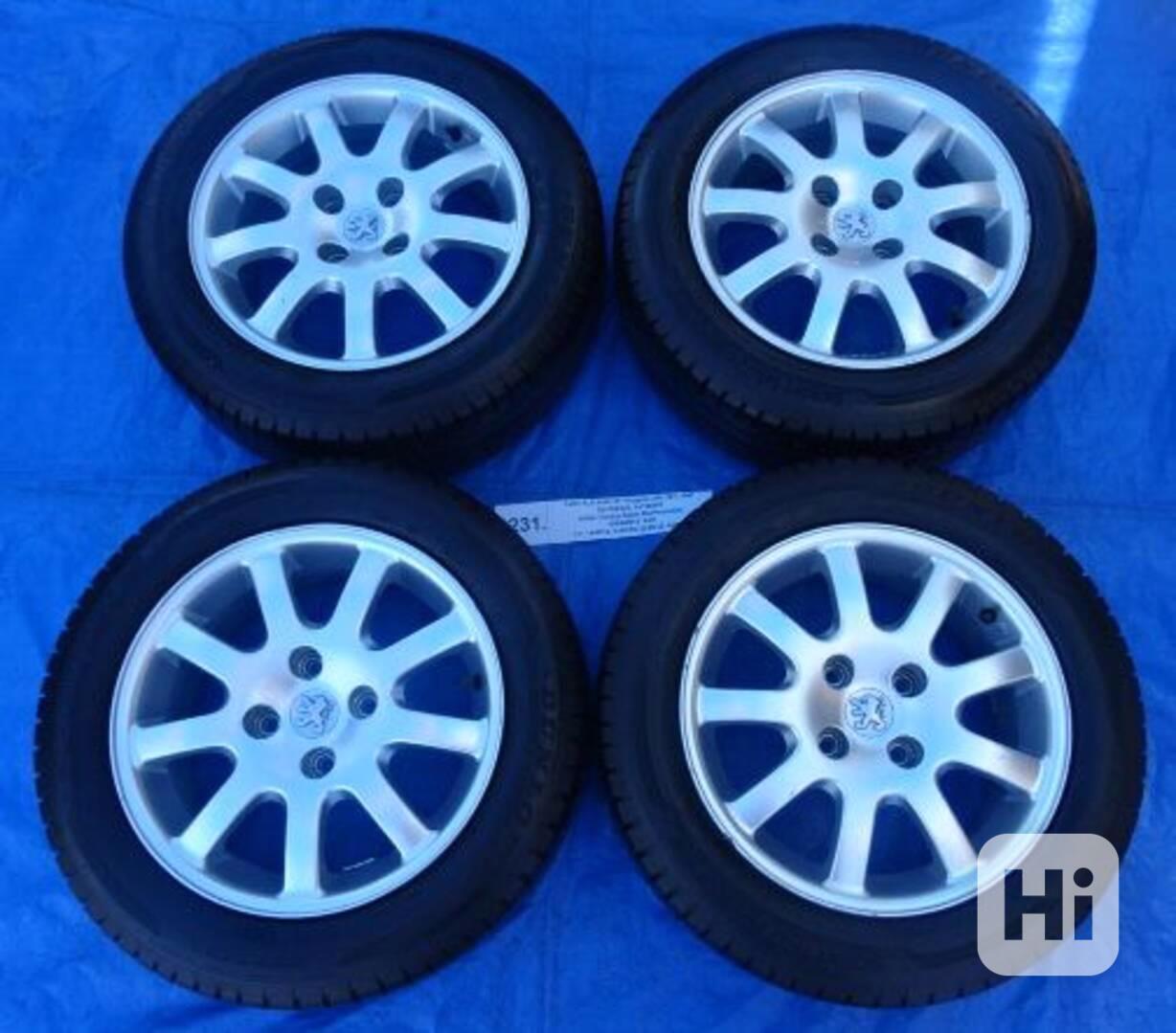 Letní ALU kola 15" Peugeot 206, 307, 1007 - foto 1