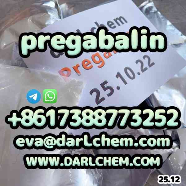 99% Purity pregabalin crystals powder 148553-50-8  - foto 4