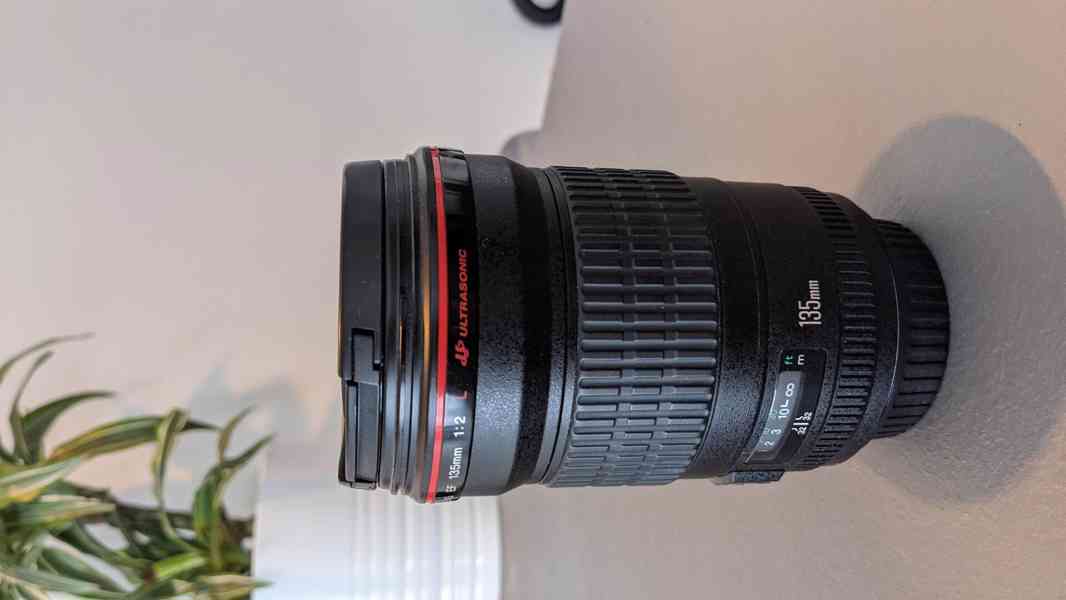 Canon EF 135 mm f/2,0 L USM – Perfektný stav - foto 1
