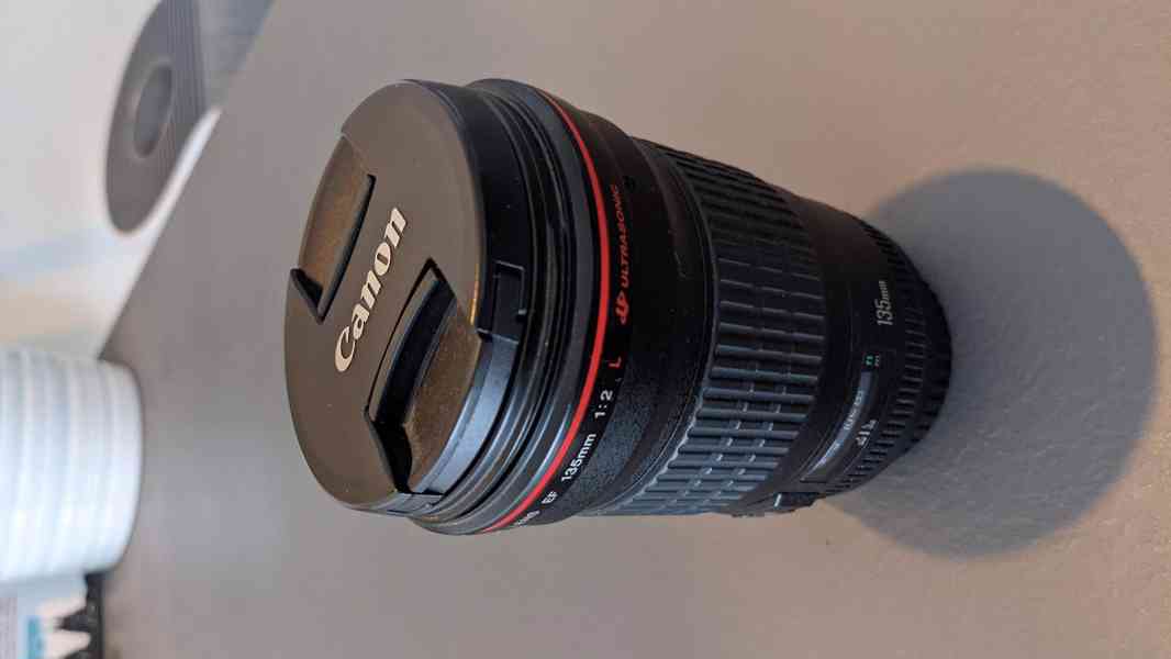 Canon EF 135 mm f/2,0 L USM – Perfektný stav - foto 2