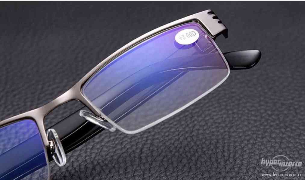 Elegantní dioptrické brýle na čtení - čtecí brýle +1,5 di - foto 5