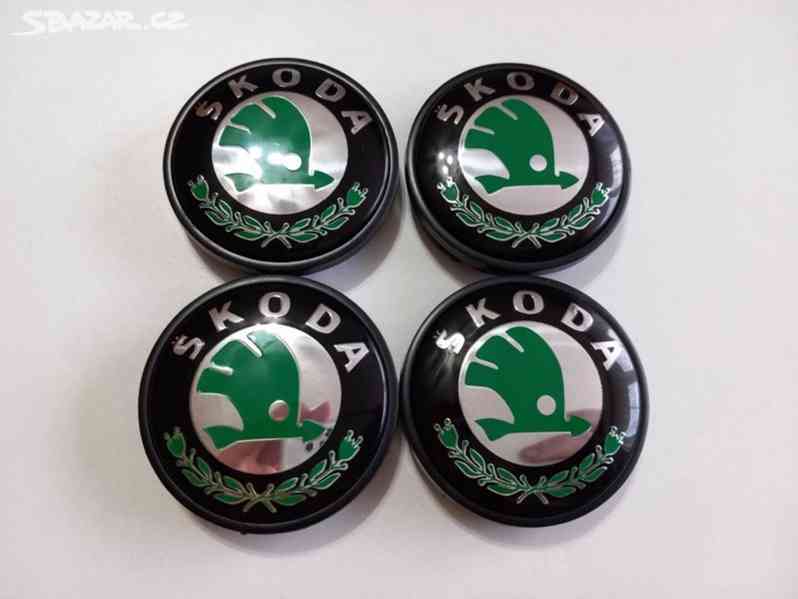 Středové krytky Škoda 56x52mm, 1J0 601 717 - foto 11