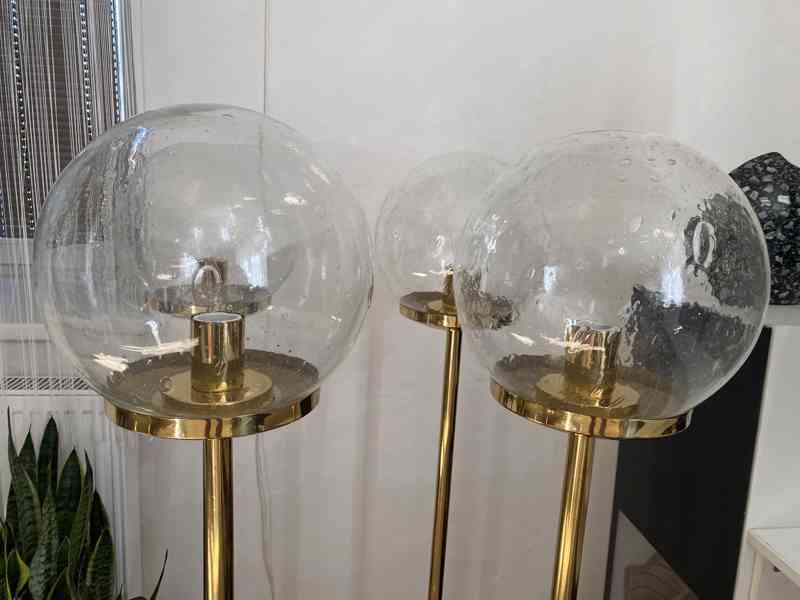 Podlahová stojací lampa Kamenický Šenov 70.léta - foto 15