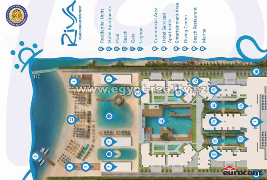 EGYPT - Nový luxusní plážový resort v centru Hurghady - foto 23