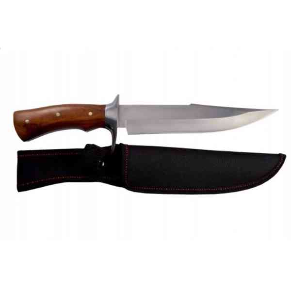 Lovecký nůž rosewood Silver s nylonovým pouzdrem - foto 2