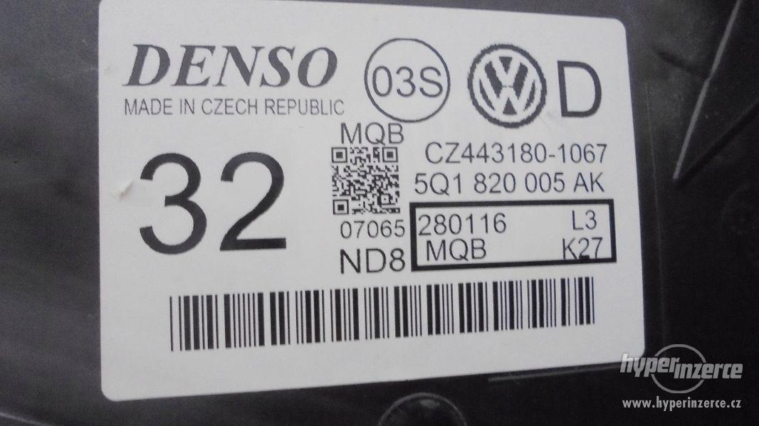 panel ovládání topení Climatronic Škoda Octavia III - foto 5