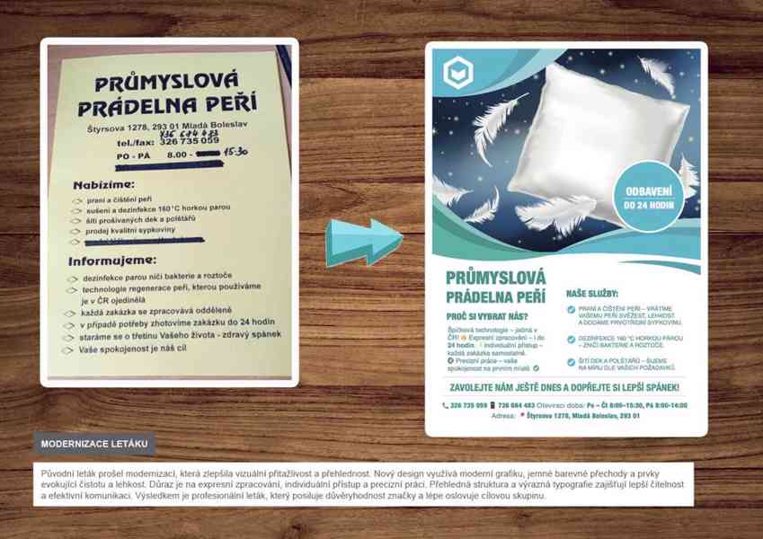 Vizitky a letáky design a tisk levně - foto 3