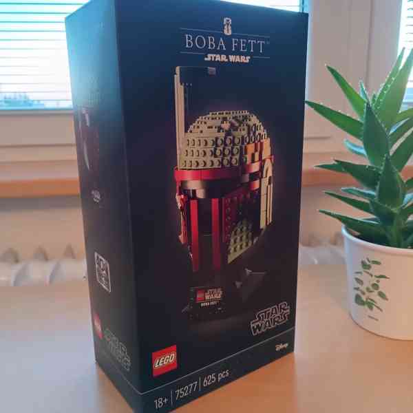 🌿 NOVÉ Lego Star Wars 75277 Boba Fett Helmet 🌿 - foto 2