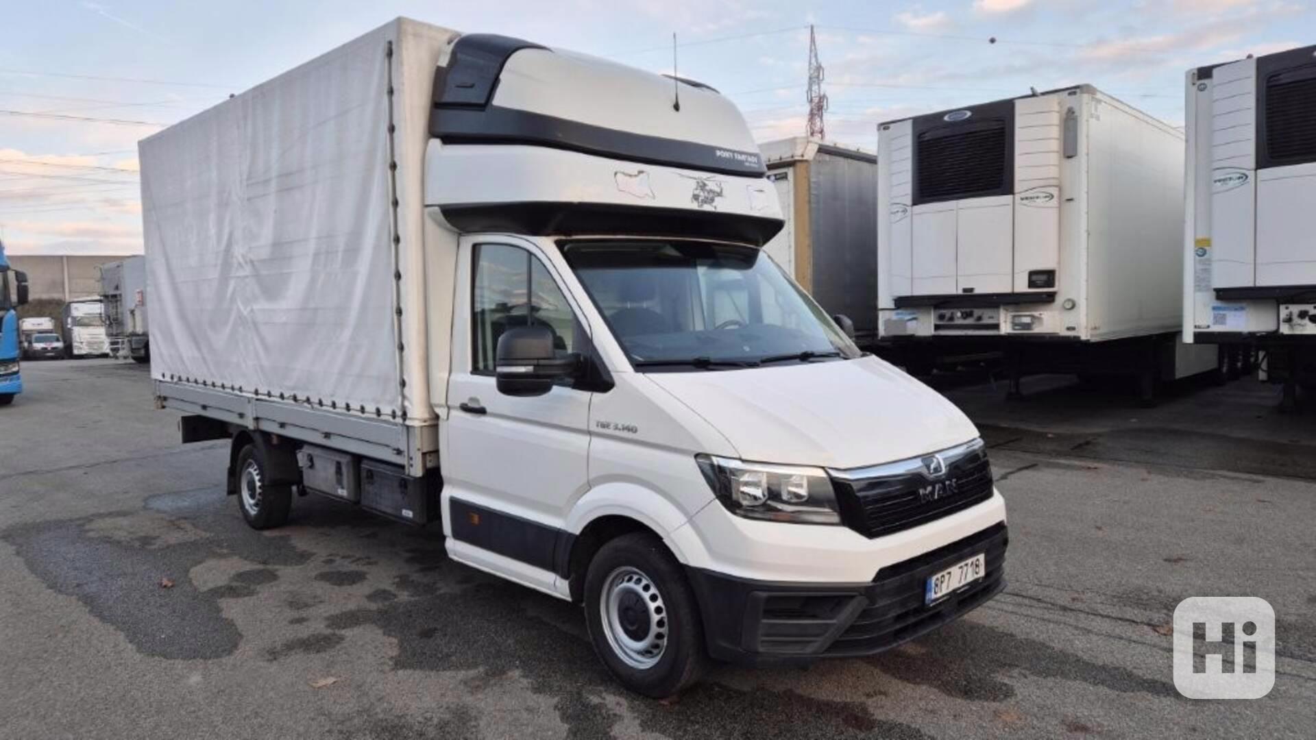 MAN TGE 3.140 4X2F SB valníkový s boční shrnovací plachtou - foto 1