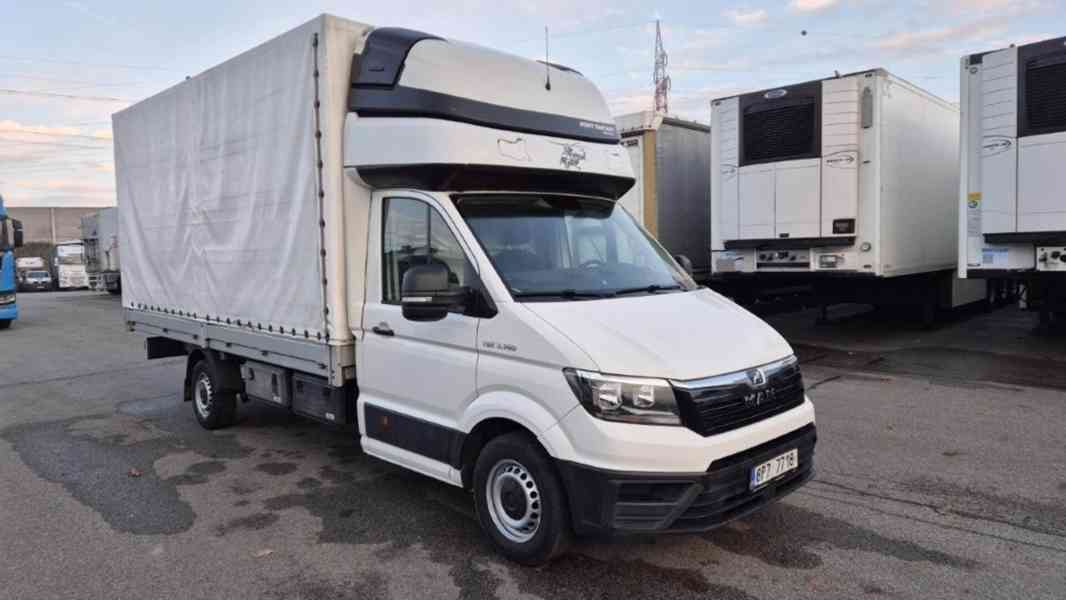 MAN TGE 3.140 4X2F SB valníkový s boční shrnovací plachtou - foto 1