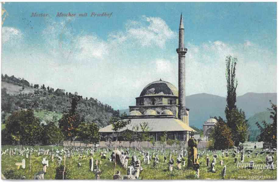 Stará pohlednice Mostar - foto 1