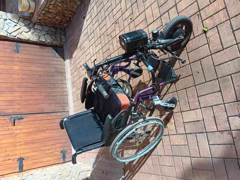 Přídavný elektrický pohon k invalidnímu vozíku. - foto 6