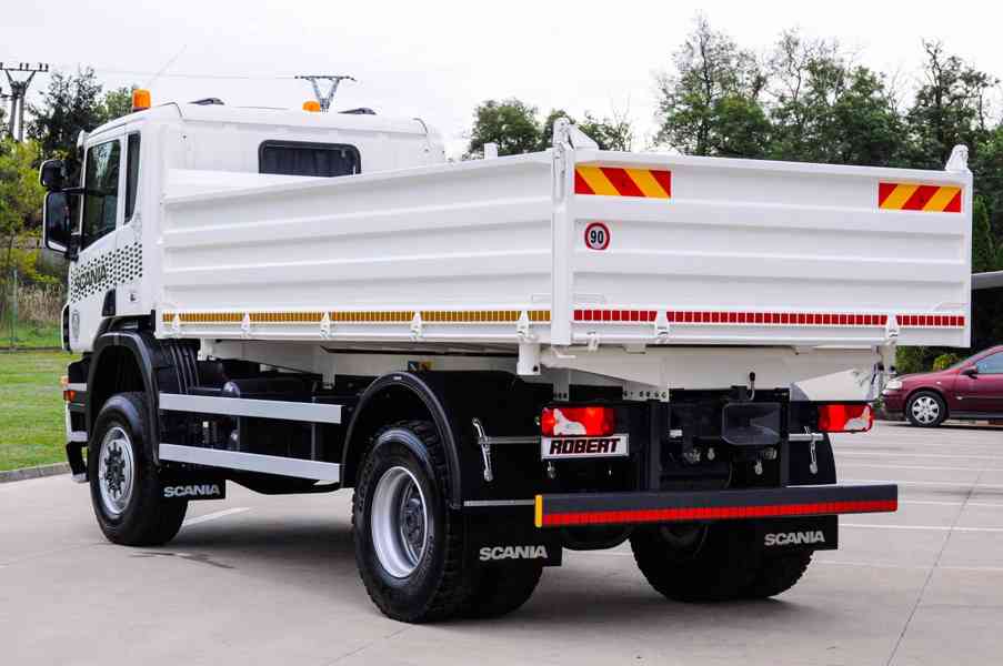 SCANIA P440 4X4 TŘÍSTRANNÝ SKLÁPĚČ / VYKLÁPĚČ 53.000KM EU5 - foto 5