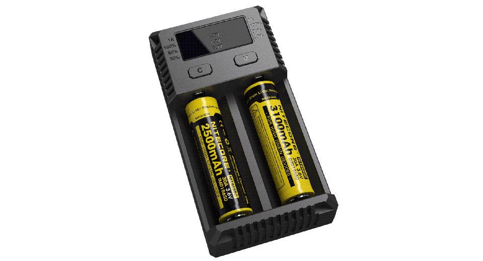 Nabíječka baterií/Nitecore NEW i2 Intellicharger 2Slot Batte - foto 2