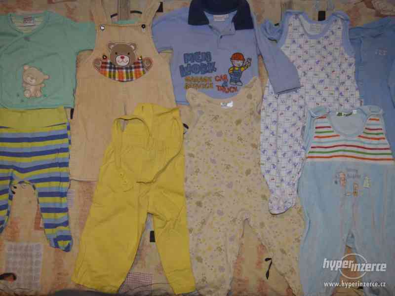 Set oblečení - kojenec kluk 9 ks - vel. 74-80 (set č. 15) - foto 1