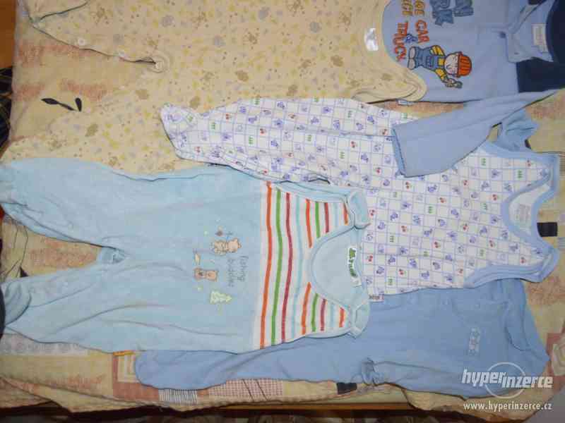 Set oblečení - kojenec kluk 9 ks - vel. 74-80 (set č. 15) - foto 2