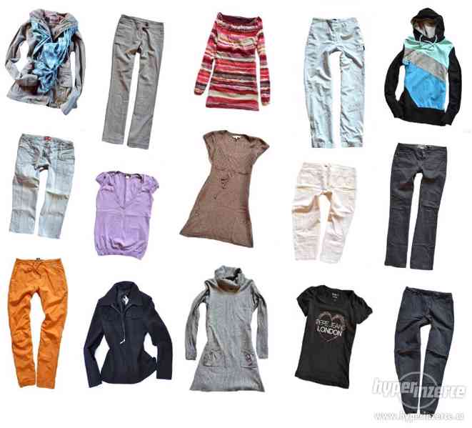 Dámské oblečení M/L šaty, kalhoty, bunda, šortky - foto 1