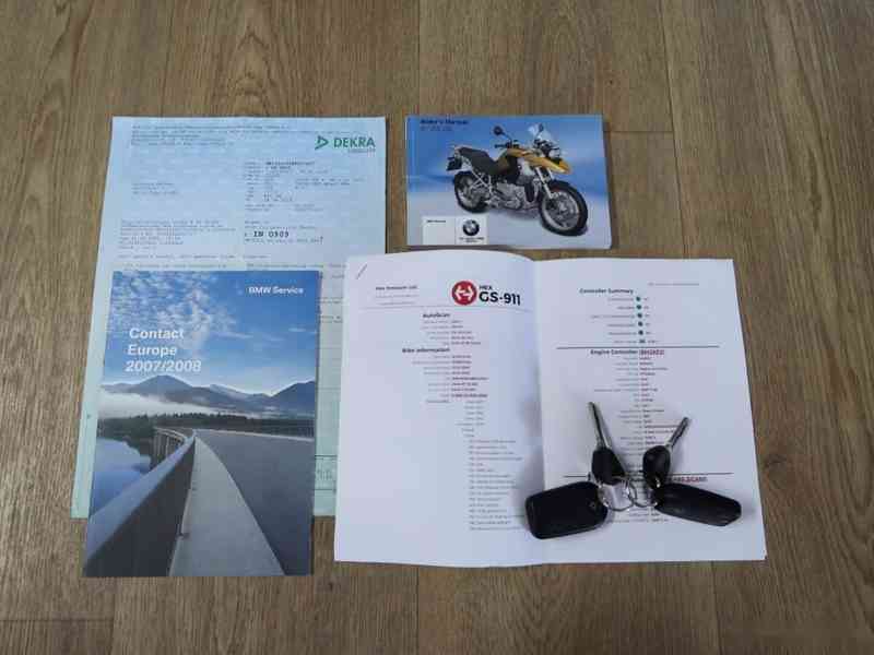 BMW R1200GS 36100km, servisní kniha, po velkém servisu - foto 10