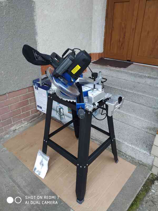 Prodám NEPOUZITOU pokosovou pilu s posuvem LUX-TOOLS ZKGS-16 - foto 5
