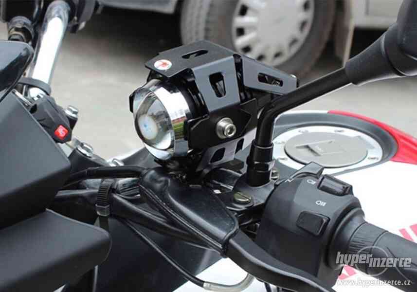 Velmi silná LED CREE U5 přídavná světla pro moto / ATV - foto 5
