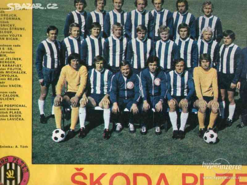 Škoda Plzeň - 1976 - fotbal - foto 1