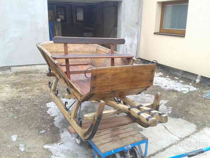 Starožitné sáně - foto 2
