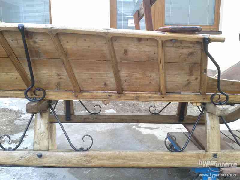 Starožitné sáně - foto 4