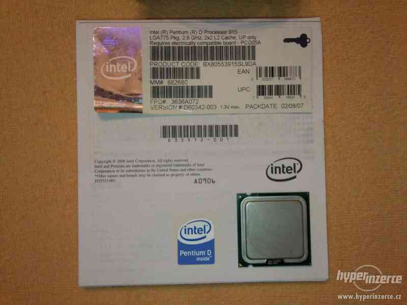 Intel Pentium D 915 - foto 2