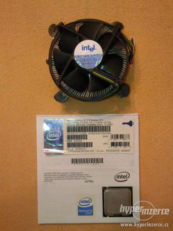 Intel Pentium D 915 - bazar - Hyperinzerce.cz