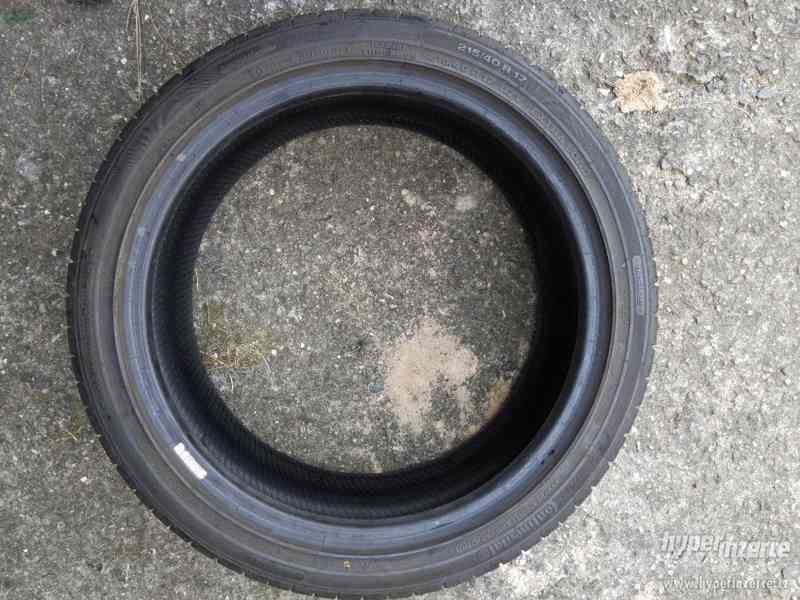 Sada letních pneu Continental 215/40/17 - 7-7,5mm - foto 3