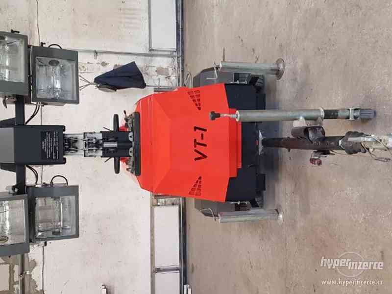 GENERÁTOR 10kW DIESEL + OSVĚTLOVACÍ MOBILNÍ VĚŽ - včetně SPZ - foto 4
